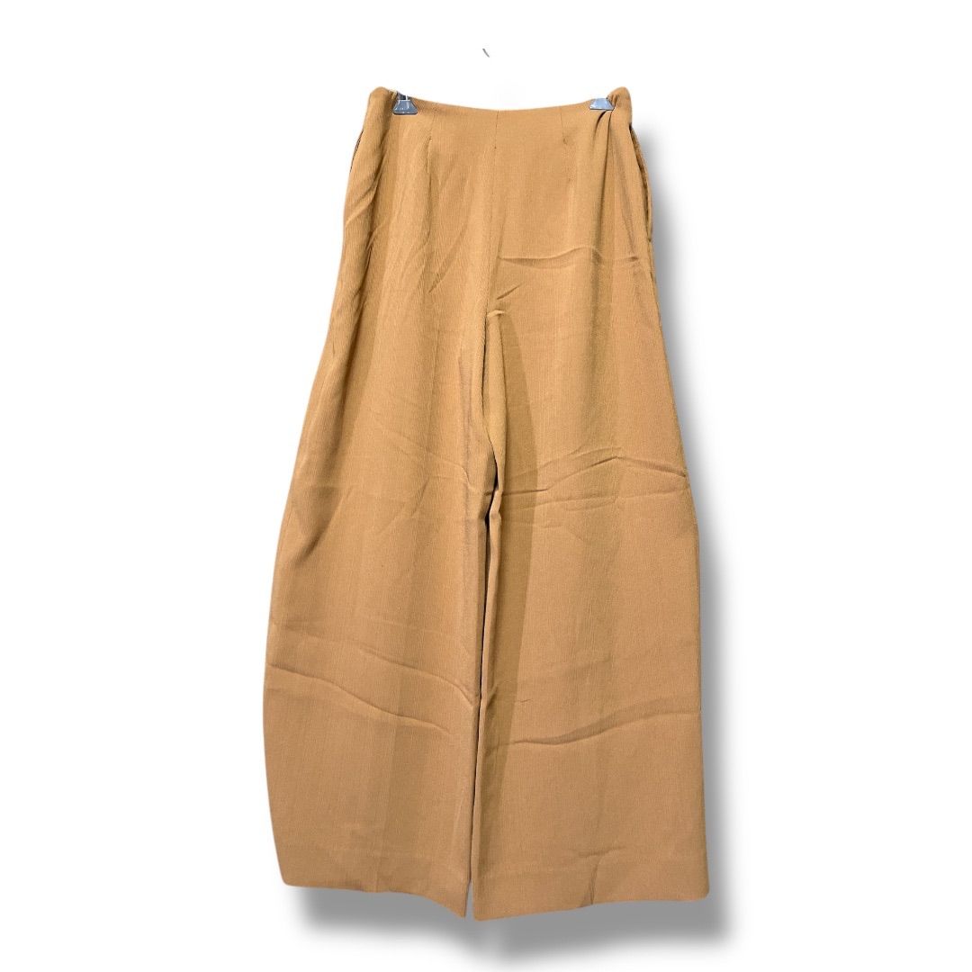 theory セオリー ワイドパンツ フレアパンツ 日本製 ジップ 脚長効果