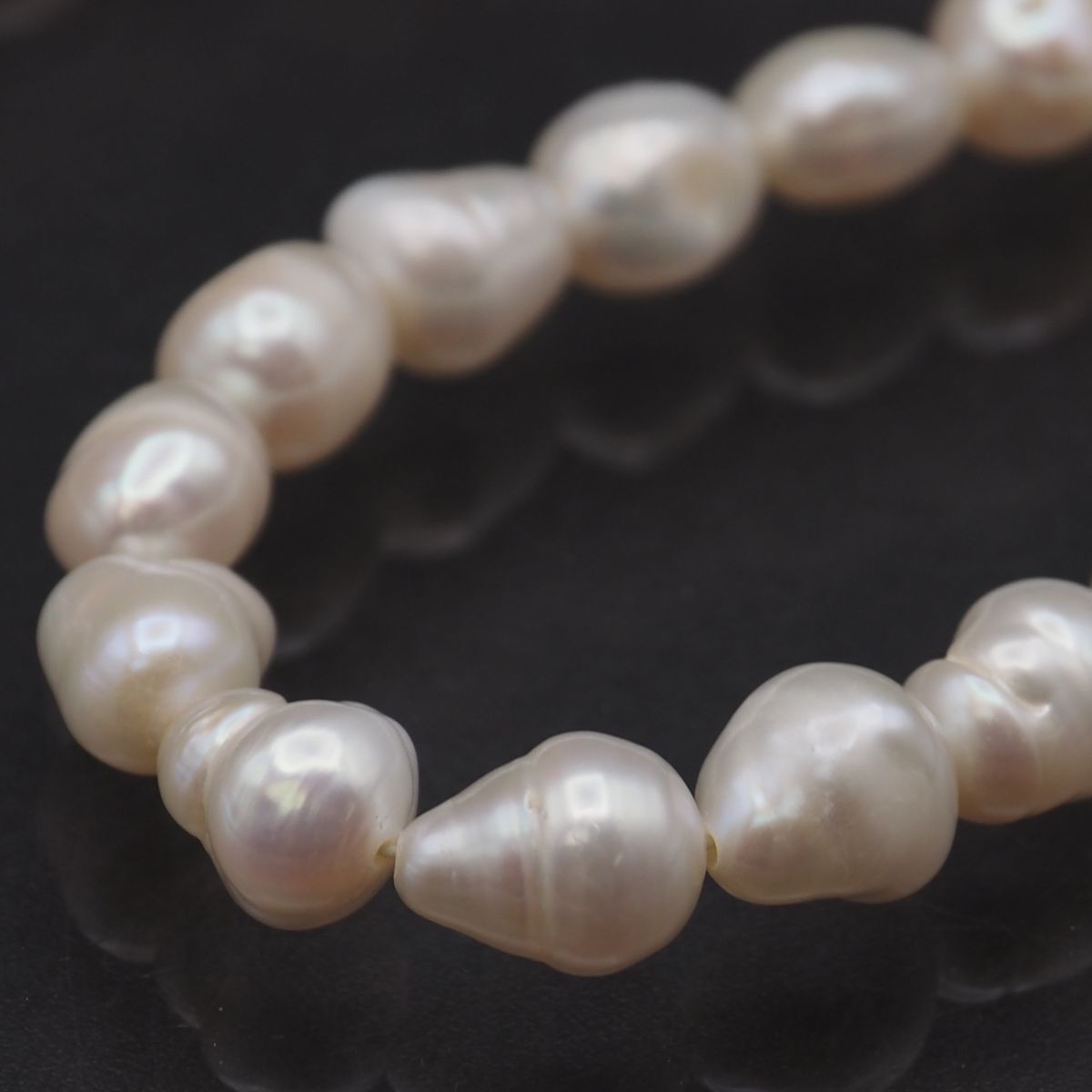 本真珠　シルバー刻印　パールネックレス 楽天市場】シルバー925 アコヤ本真珠 パール ネックレス 特濃