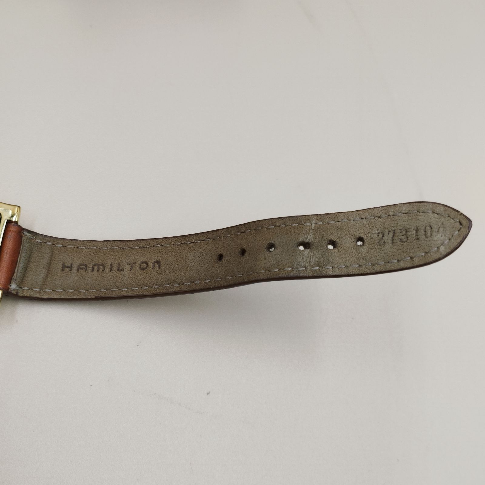 レザー ホワイト文字盤