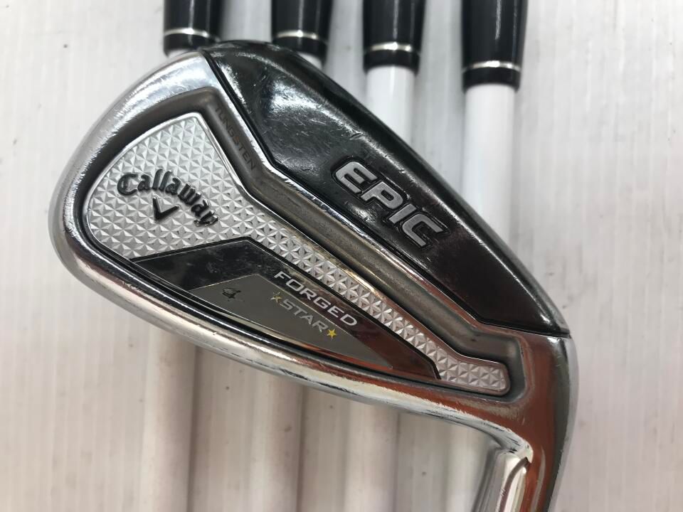 キャロウェイ EPIC FORGED STAR レディス Speeder EVOLUTION for CW Lフレックス アイアンセット 最短