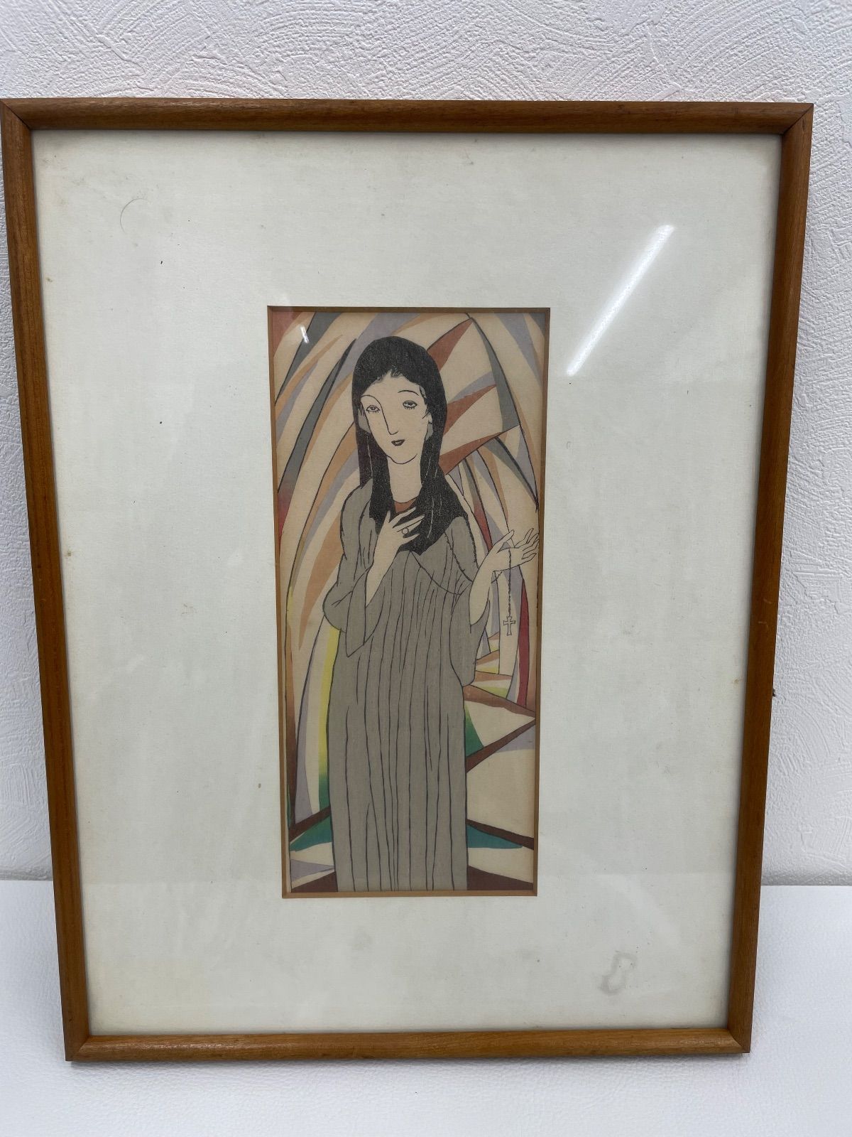 版画 愛ノ総勘定 作:竹久夢二 60/300 額縁付き - メルカリ