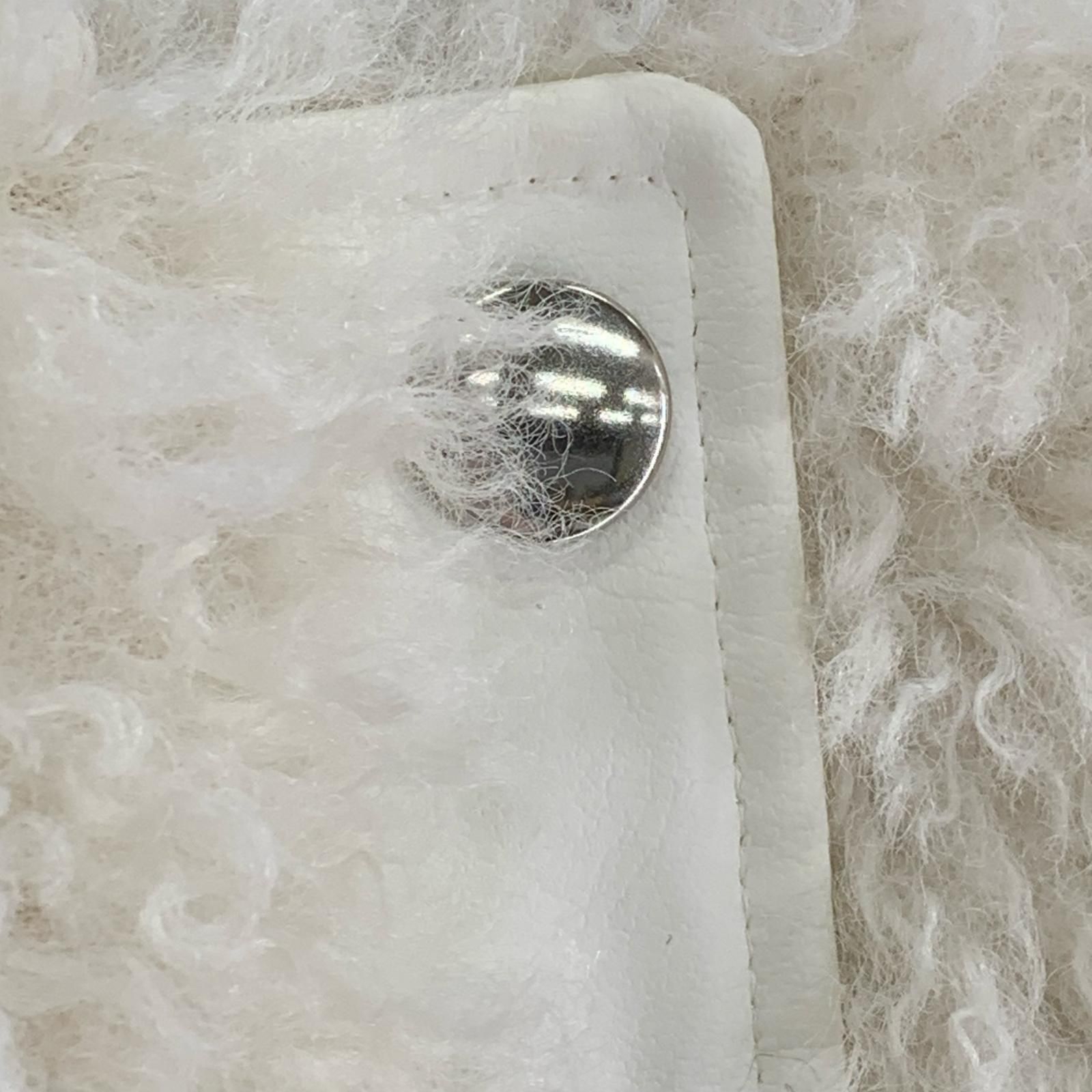  KISHIDA MIKI poodle fur mini skirt ホワイト その他 ミニスカート