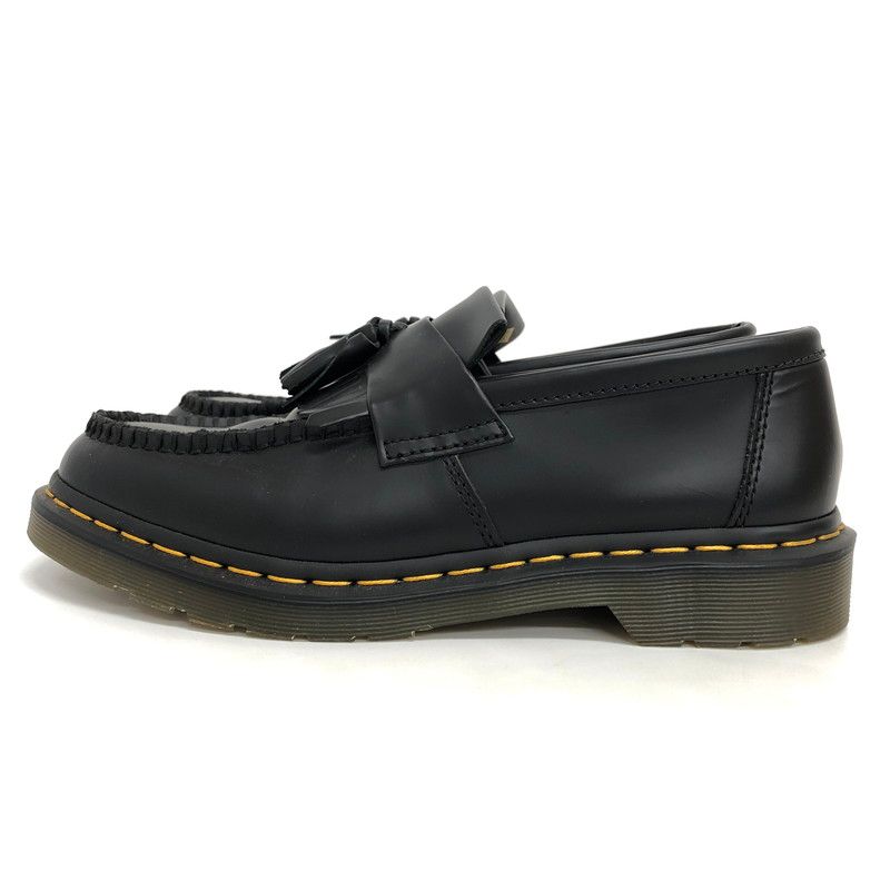品 Dr.Martens ドクターマーチン ADRIAN YS イエローステッチ ローファー タッセル レザー シューズ 靴 164-251216-rs-01-fur