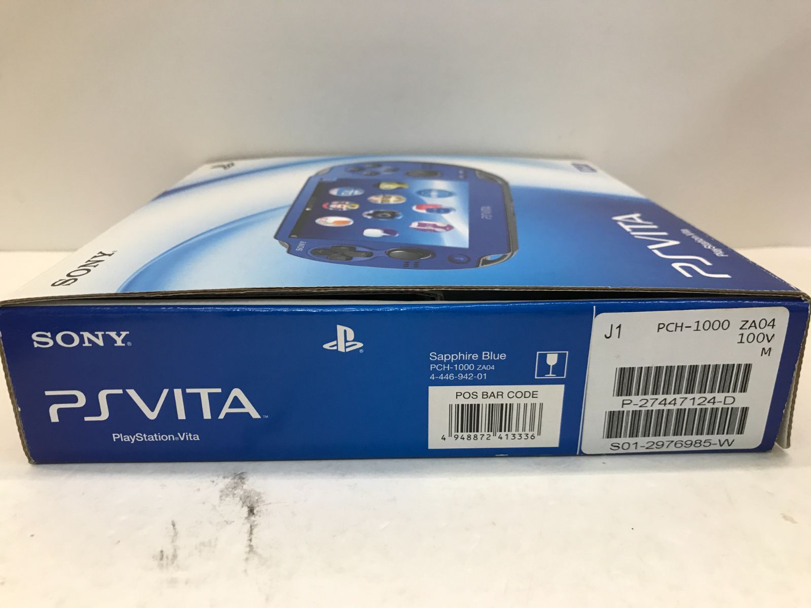 HD】 PSVita 本体 PCH-1000 サファイアブルー メモリーカード 16GB付