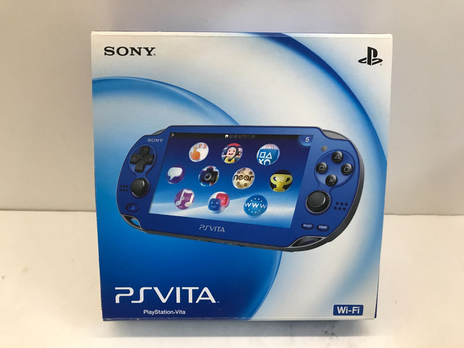 HD PSVita 本体 PCH-1000 サファイアブルー メモリーカード 16 GB付 SONY 111
