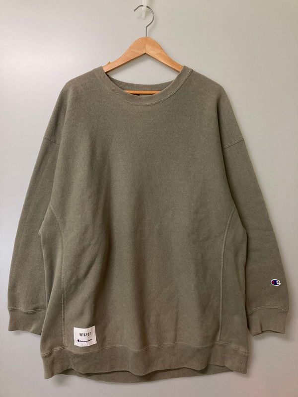 品 WTAPS ダブルタップス チャンピオン 21 AW CREW REVERSE WEAVE C 8 U 037 クルー リバースウィーブ スウェット トップス 142 251216 jt 05 min