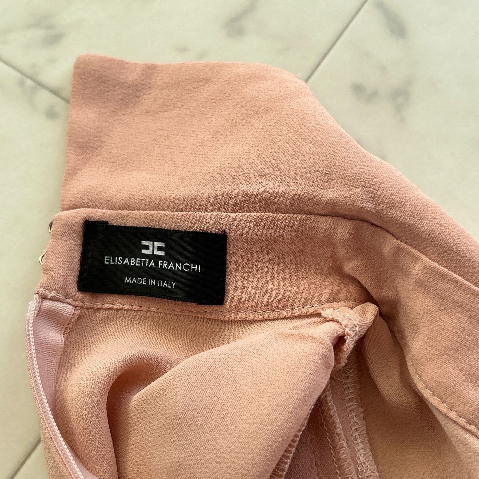 ELISABETTA FRANCHI エリザベッタフランキ ノースリーブワンピース