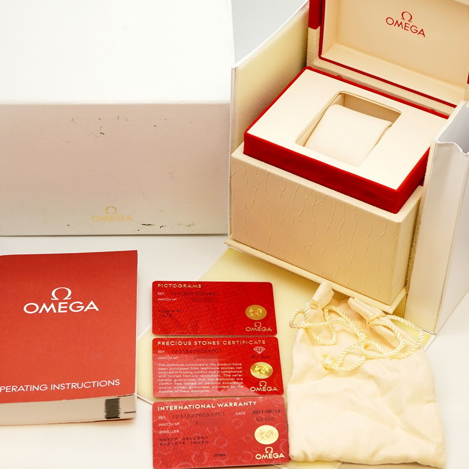 オメガ コンステレーション 123.10.27.60.51.001 黒文字盤腕時計 レディース