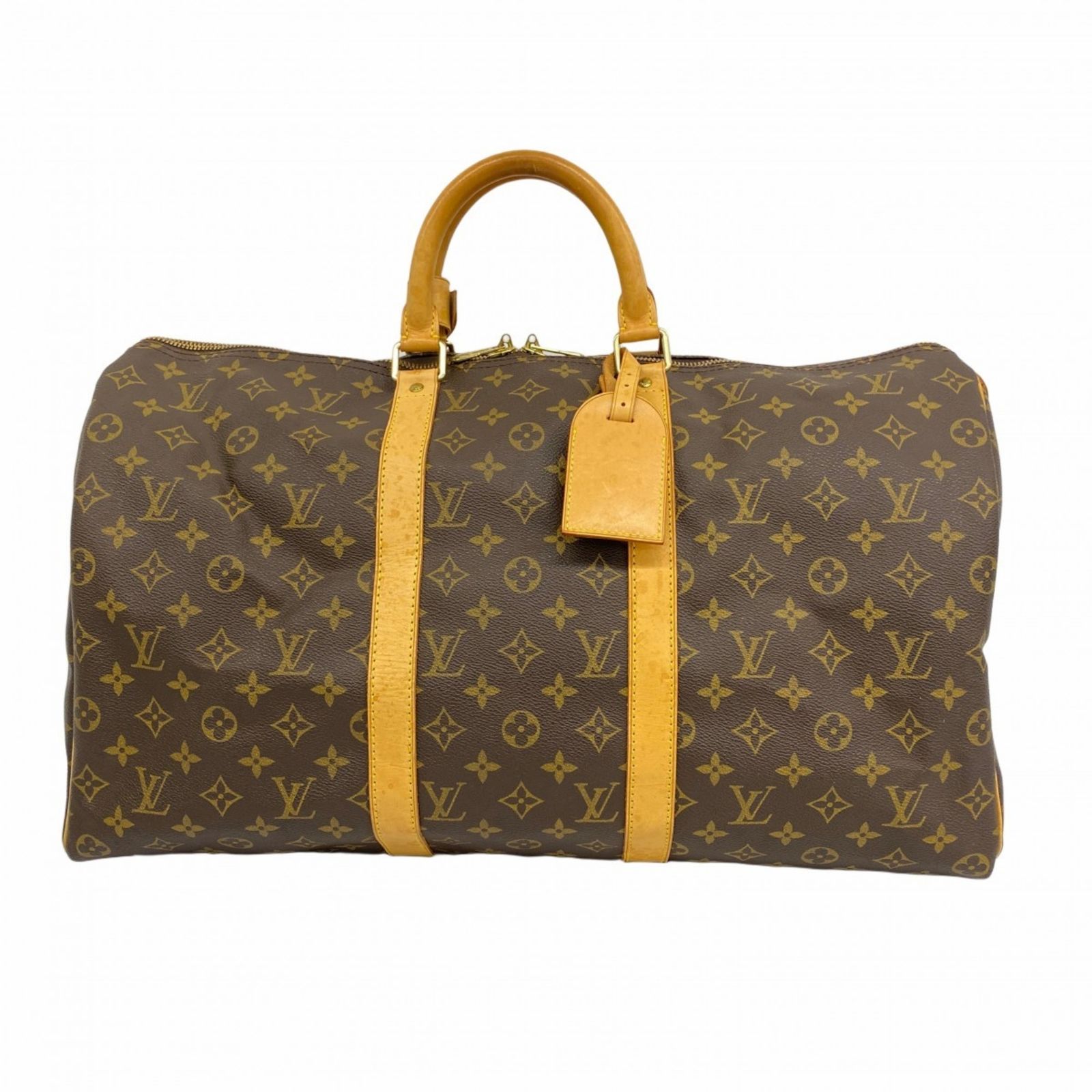 ルイ ヴィトン Louis Vuitton ボストンバッグ モノグラム キーポル50 M 41426 ブラウンレディース