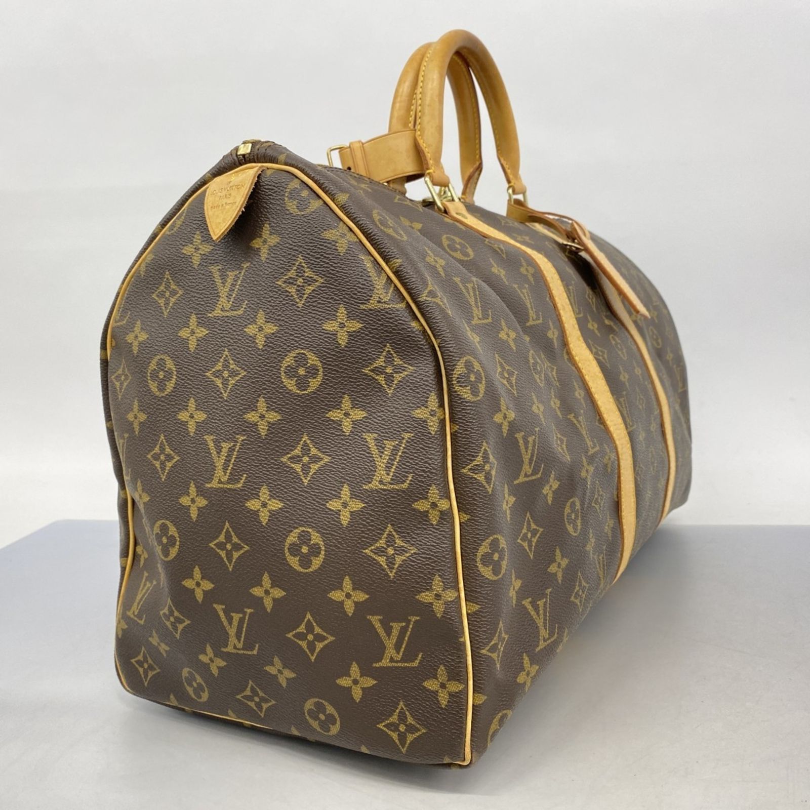 ルイ ヴィトン Louis Vuitton ボストンバッグ モノグラム キーポル50 M 41426 ブラウンレディース