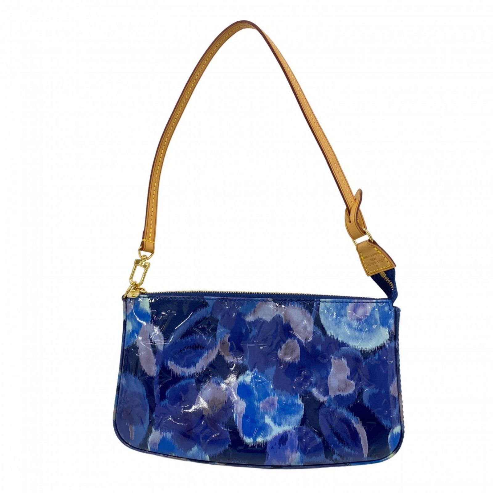 ルイ ヴィトン Louis Vuitton バッグ ポーチ ヴェルニ アーシペルライン ポシェットアクセソワール M 90041 グランブルーレディース