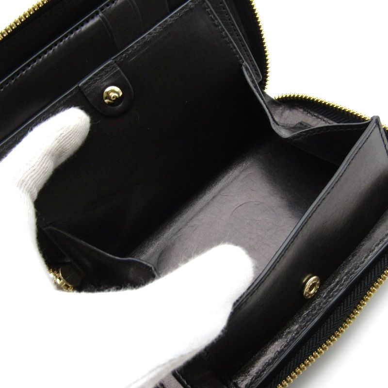 KUBERA クベラ ミドルウォレット 鮫桟革ラウンドファスナー シャーク