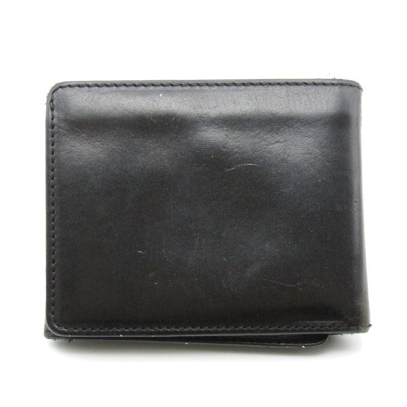Ann Demeulemeester アンドゥムルメステール 三つ折り財布 WALLET KARLA 132 8228 328 099 牛革 スペイン製 ブラック 黒