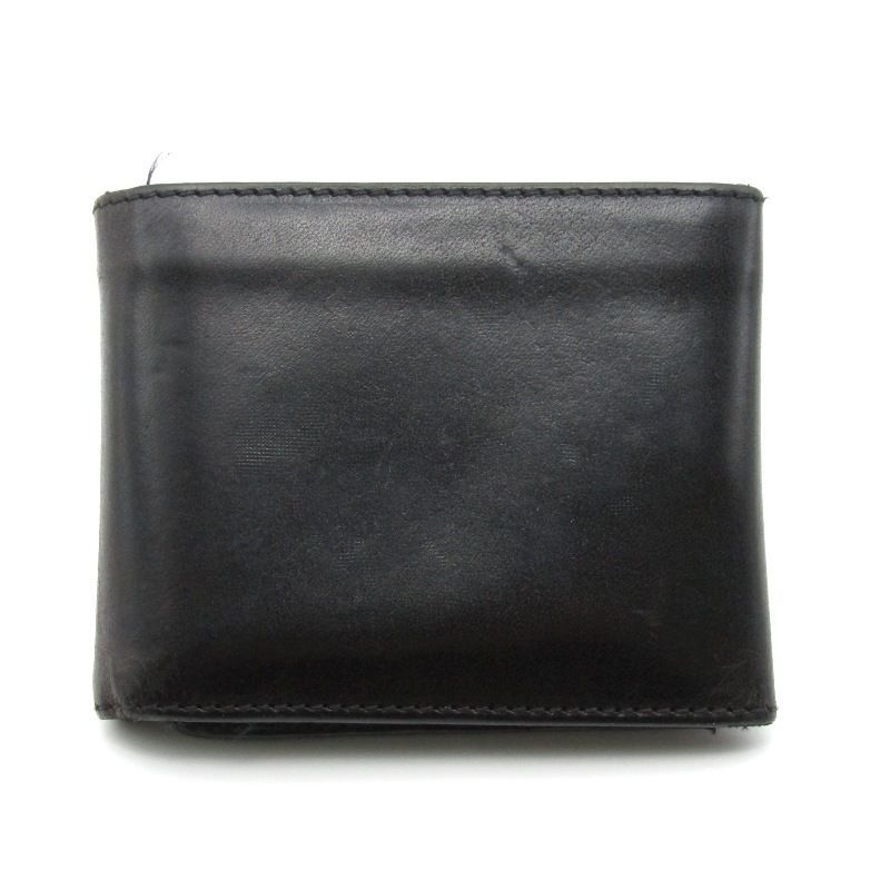 Ann Demeulemeester アンドゥムルメステール 三つ折り財布 WALLET KARLA 132-8228-328-099 牛革 スペイン製 ブラック 黒