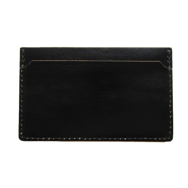 PORTER ポーター カードケース フィルム 187-01357 FILM ガラス加工 ヤスリ掛け 牛革 パスケース ブラック 黒