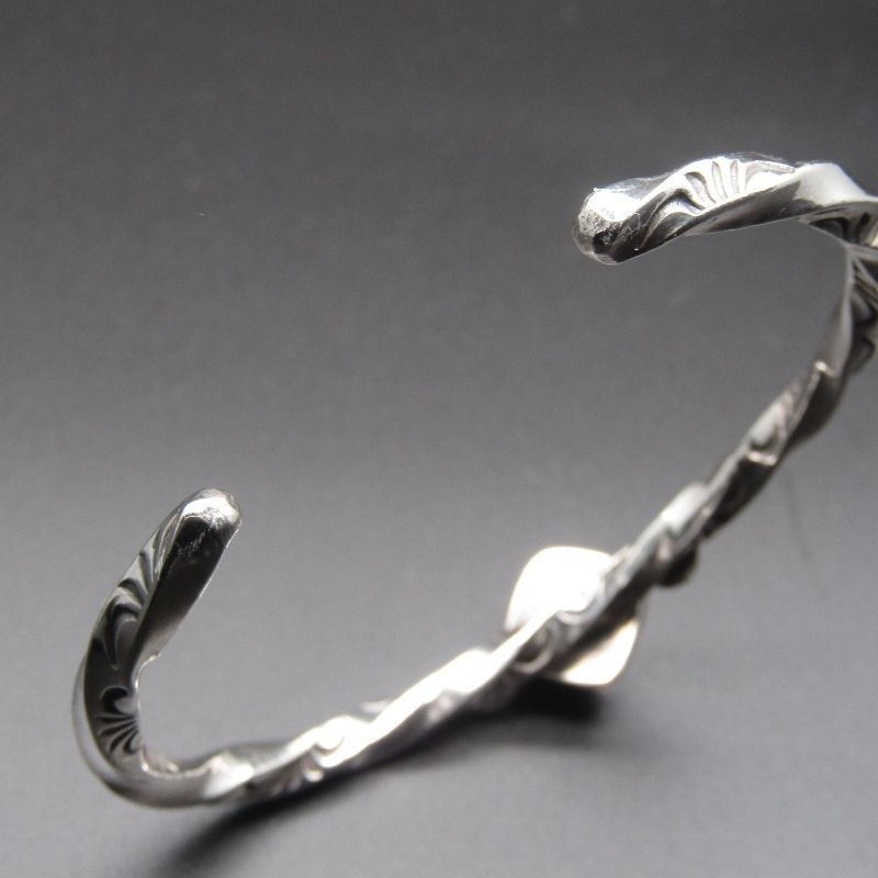 美品 Arnold Goodluck ナバホ族 バングル ターコイズ ツイスト