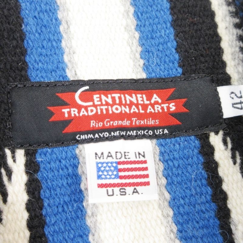 センチネラ CENTINELA TRADITIONAL ARTS◆チマヨベスト 美品 CENTINELA TRADITIONAL ARTS センチネラ チマヨベスト コンチョ