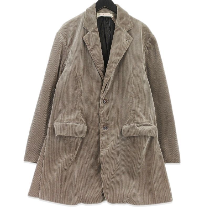 ナイスネス POWELL JACKET NN パウエル コーデュロイ オーバーサイズ シングルジャケット カーキ M