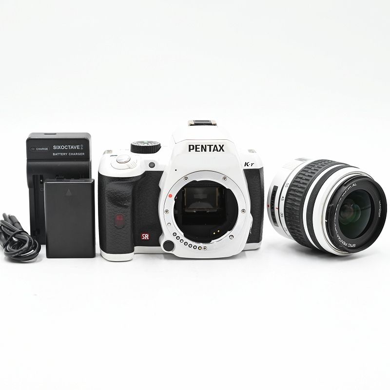 PENTAX ペンタックス K r SMC DA L 18 55 mm F 3 5 6 AL デジタル一眼レフカメラ ホワイト