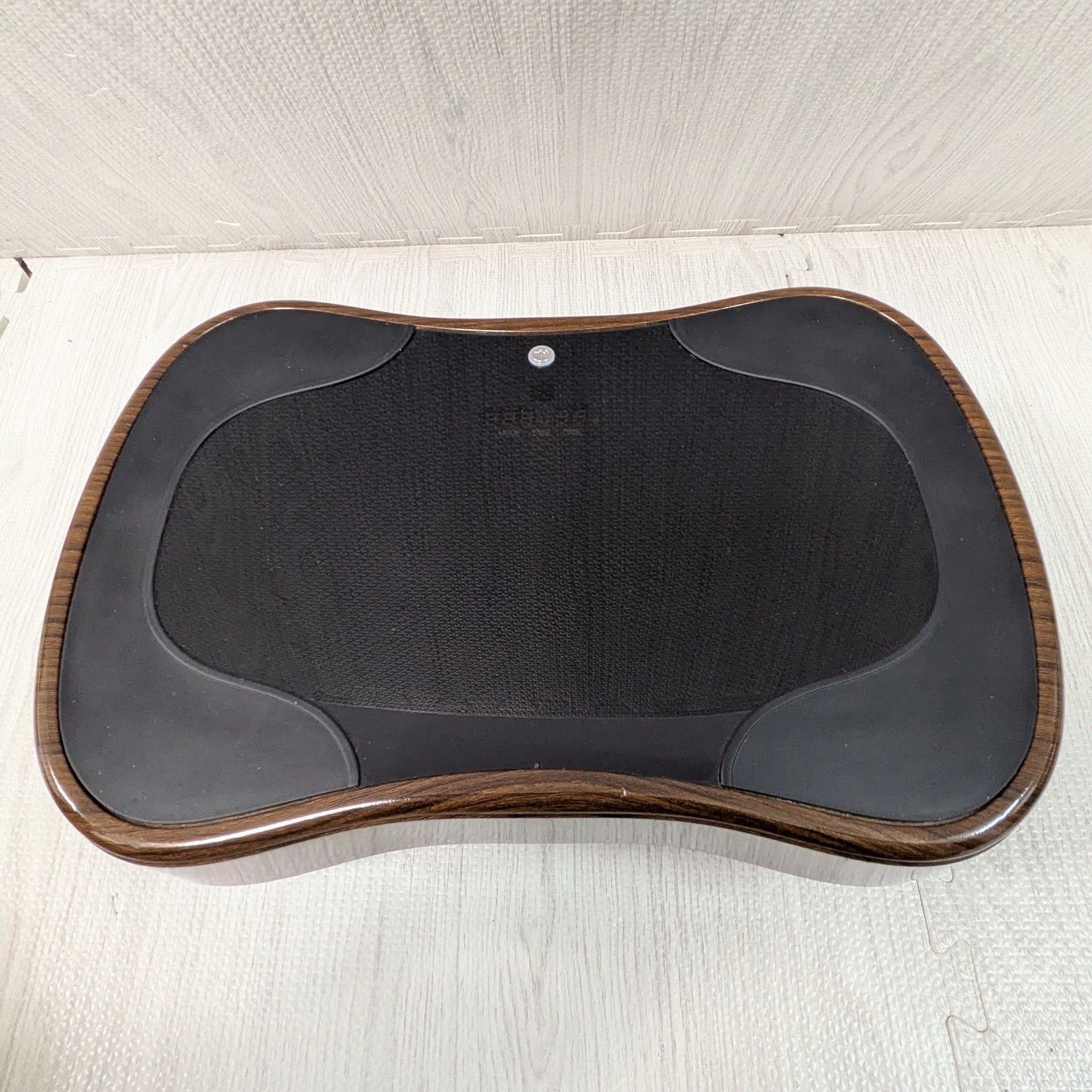 ブルブルボーテ EMS機能搭載 振動マシン ポシュレ ダイエット 乗るだけ クルールラボ CL-BB-200 木目 ブラウン