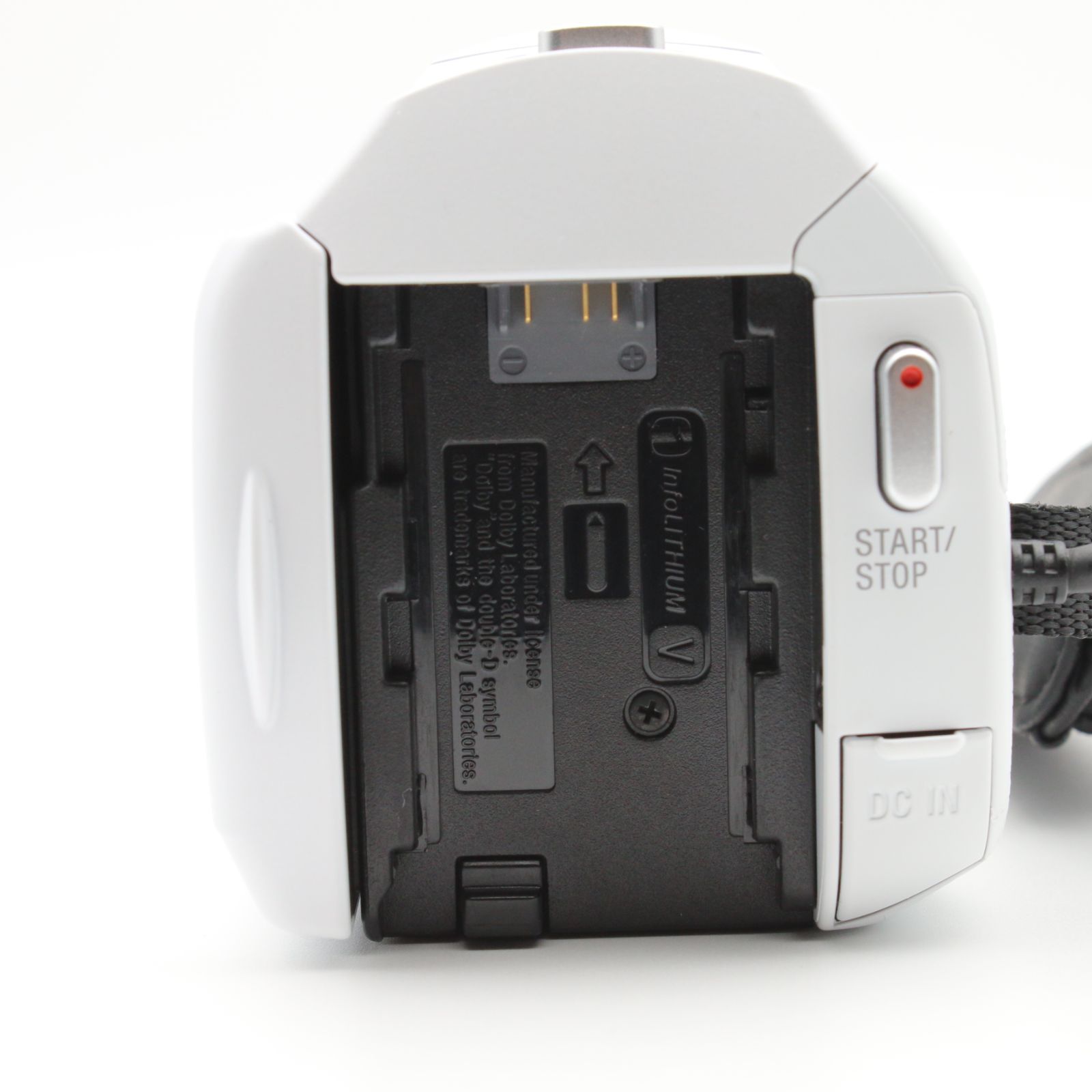 ほぼ新品】 SONY HDR-CX680 ホワイト 純正バッテリー付き ビデオカメラ