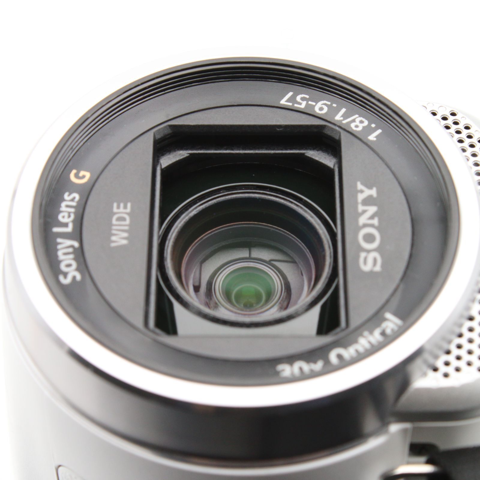 ほぼ新品】 SONY HDR-CX680 ホワイト 純正バッテリー付き ビデオカメラ