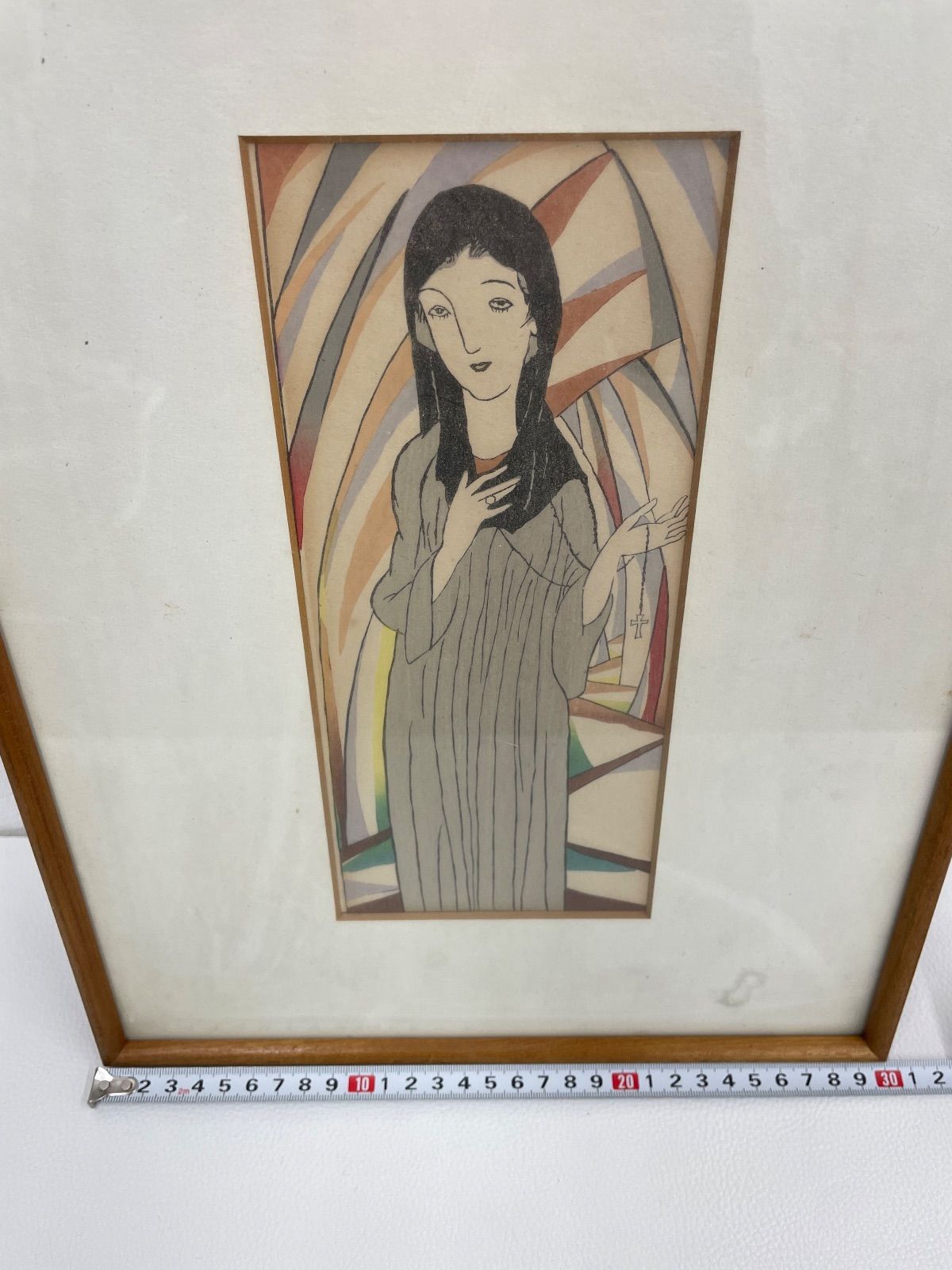 版画 愛ノ総勘定 作:竹久夢二 60/300 額縁付き - メルカリ