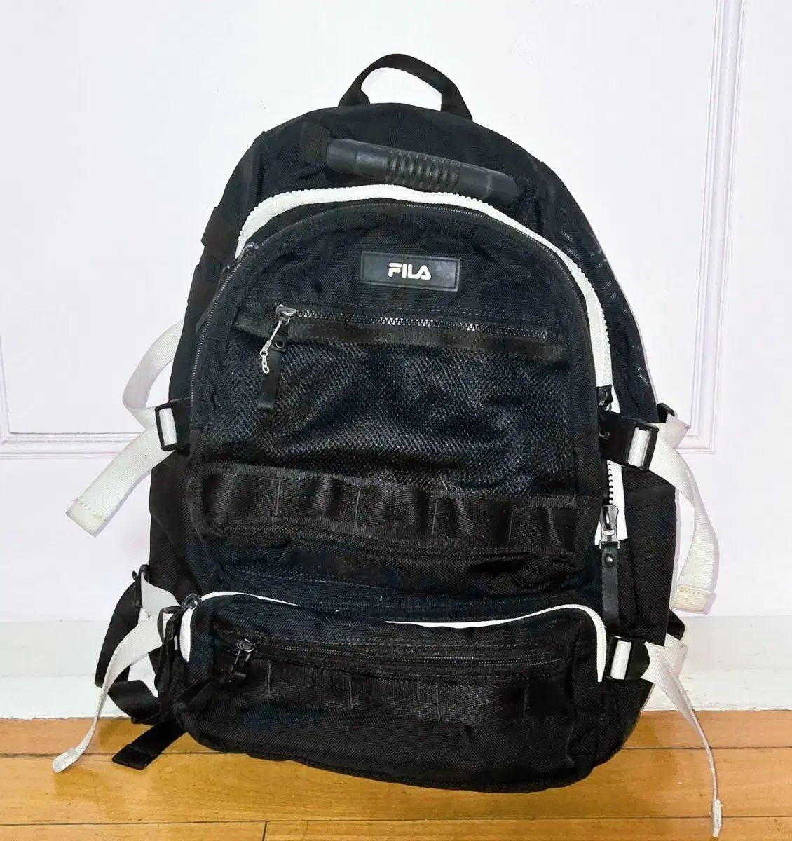 FILA フィラ ユニセックス リング バックパック ブラック