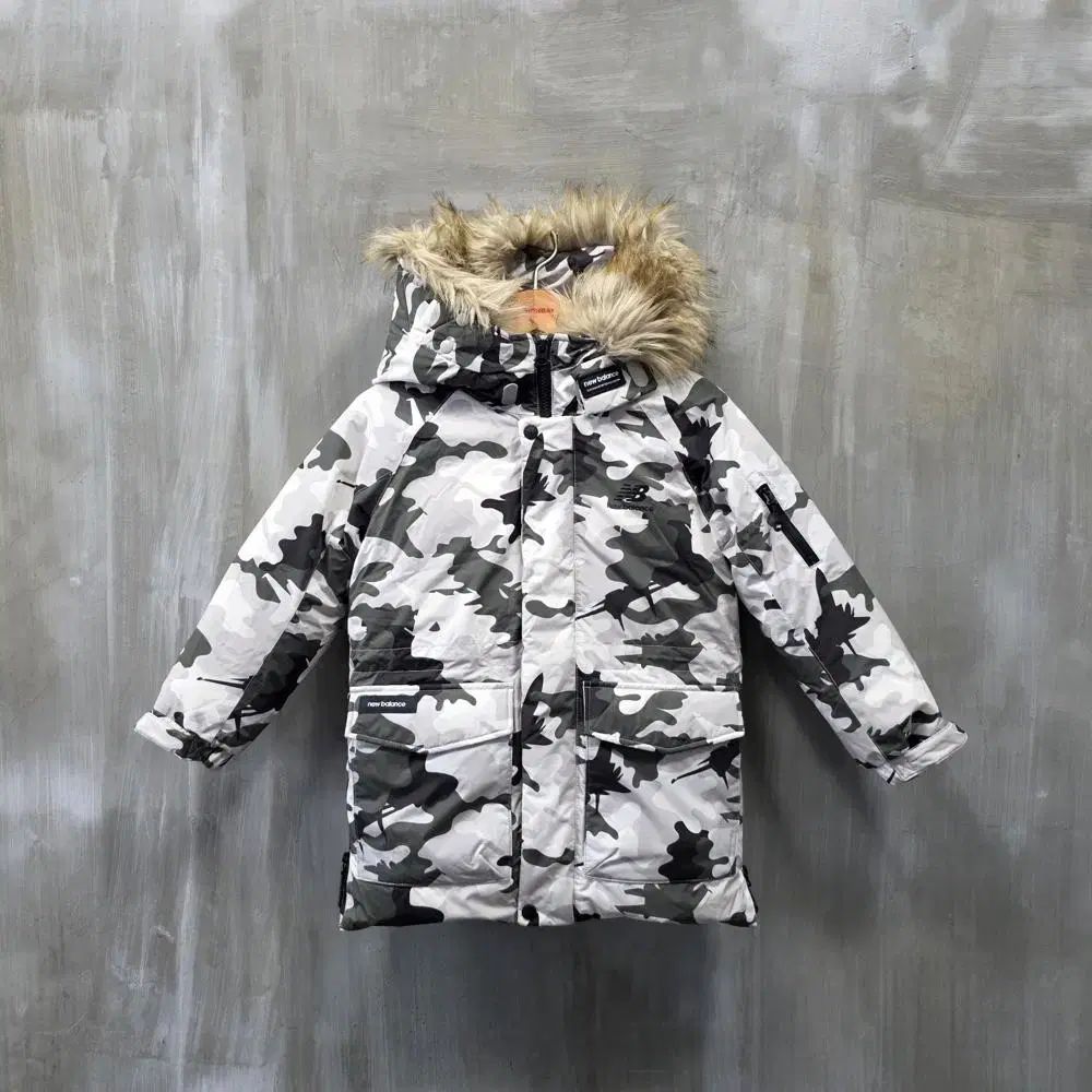 ニュー ンス カモ グース ダウン キッズ 120 JP 1024