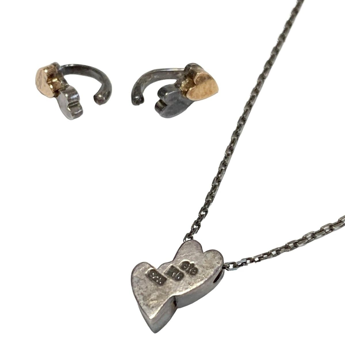 YG×シルバー ネックレス×1点