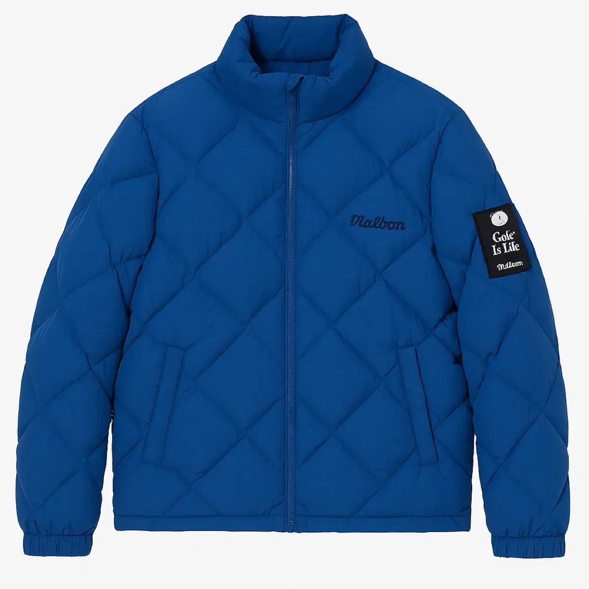 マルボンゴルフ キルティング ダウン ブルー ネイビー グース
