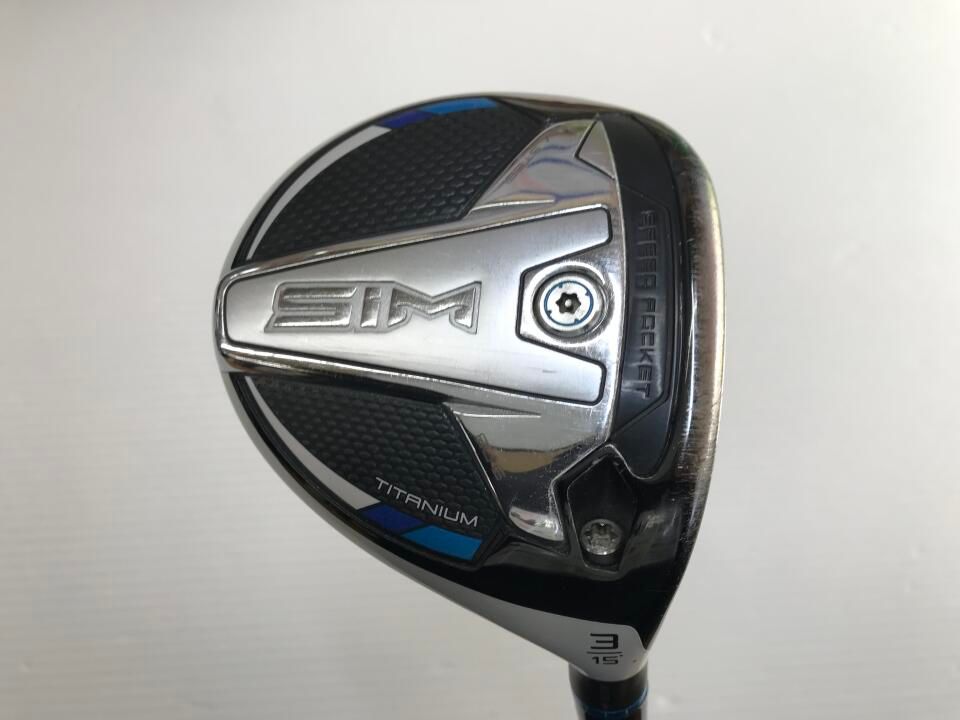 テーラーメイド SIM 15度 ディアマナ TB 60 SRフレックス フェアウェイウッド 最短