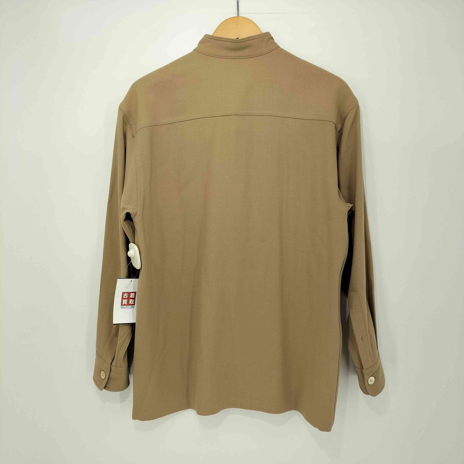 オーラリー AURALEE 19AW HARD TWIST W BARATHEA SHIRTS ハード