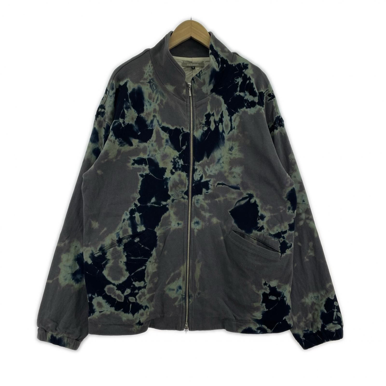 suzusan ジップアップ タイダイ