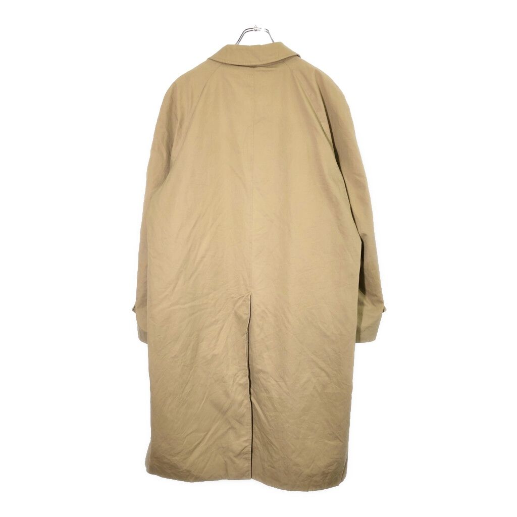 70年代 イングランド製 Burberrys バーバリーズ バルマカーンコート ヴィンテージ ベージュ(メンズ 54 R)中古 古着 V9497 70年代 イングランド製 Burberrys バーバリーズ バルマカーンコート