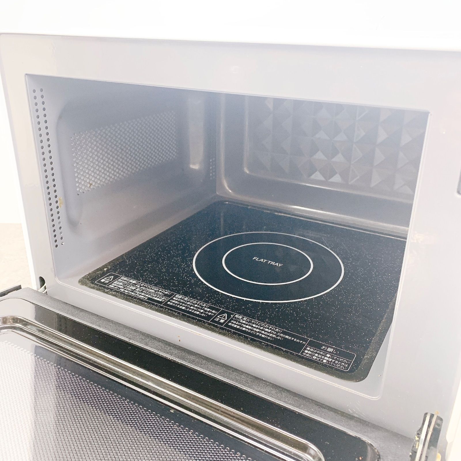  H 269 TOSHIBA 東芝 電子レンジ ER SS 17 A W ホワイト 動作品 900 単機能 一人暮らし 50 60 Hz共用 単機能電子レンジ 電子レンジ オーブン