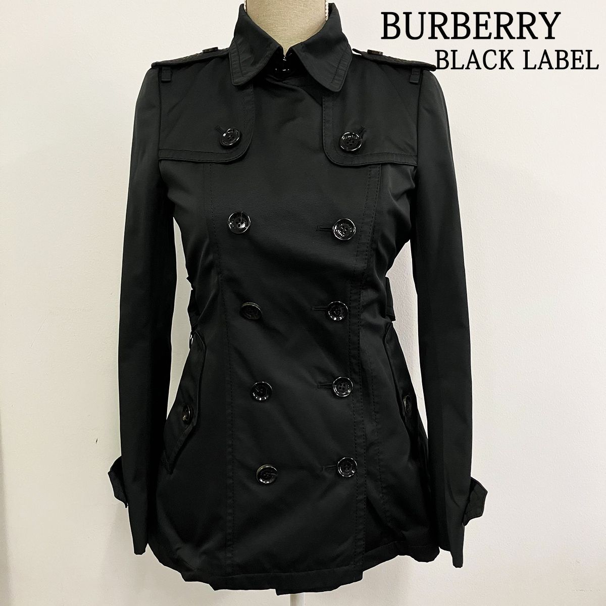 売れ筋 BURBERRY バーバリー BLACK LABEL ブラックレーベル コート