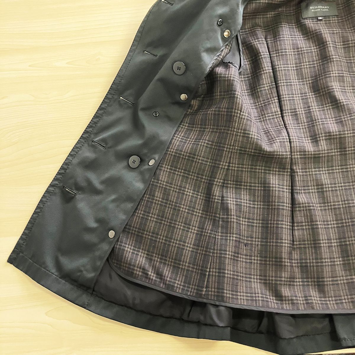 売れ筋 BURBERRY バーバリー BLACK LABEL ブラックレーベル コート