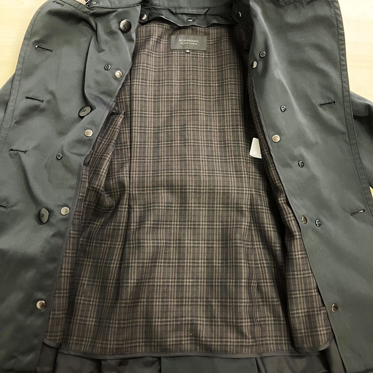 売れ筋 BURBERRY バーバリー BLACK LABEL ブラックレーベル コート