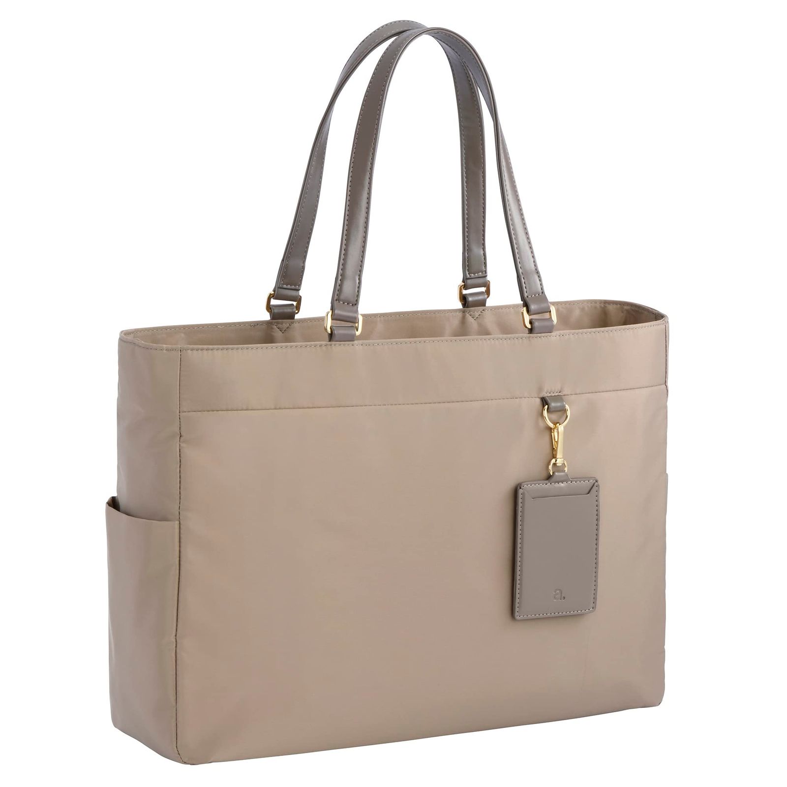 エースジーン 14 0インチPC収納可 B 4対応 PCケース取外し ボトルホルダ搭載 ジッピートート レディース トートバッグ No 17307