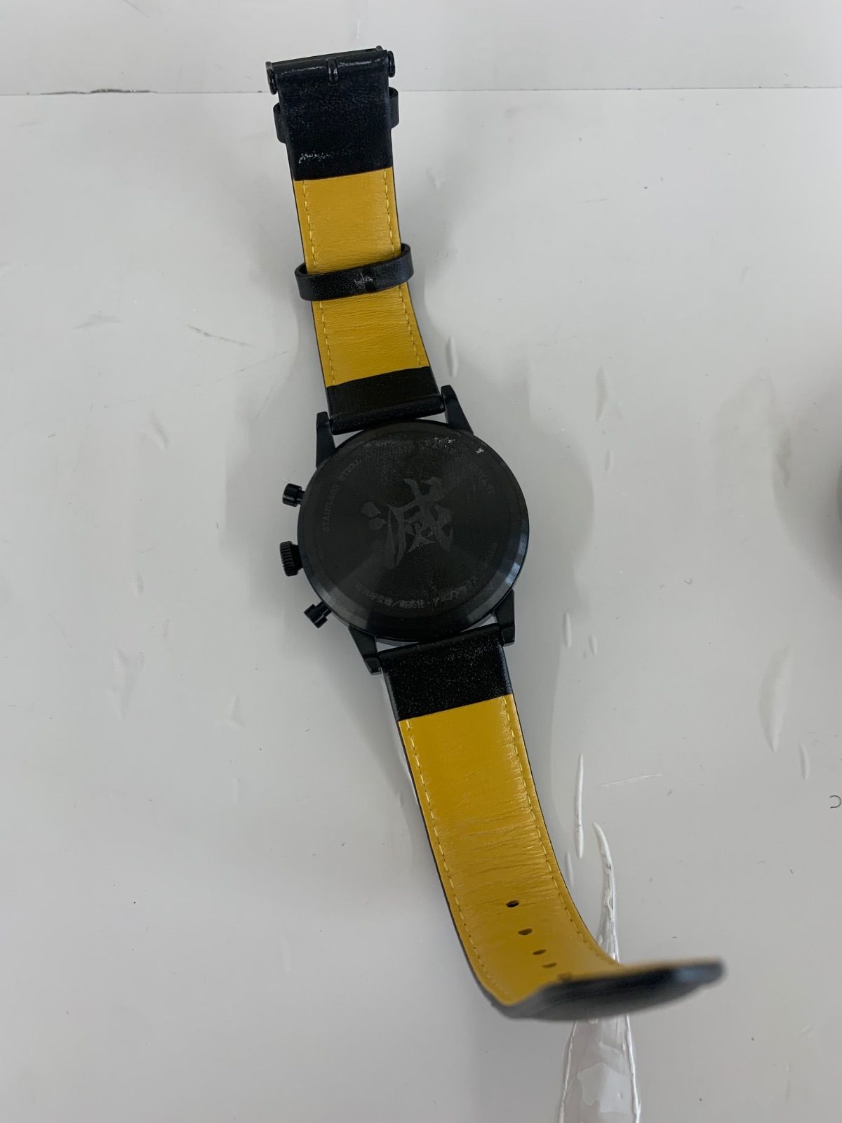 ☆2【美品】滅の刃 SuperGroupies×鬼滅の刃 我妻善逸 モデル 腕時計