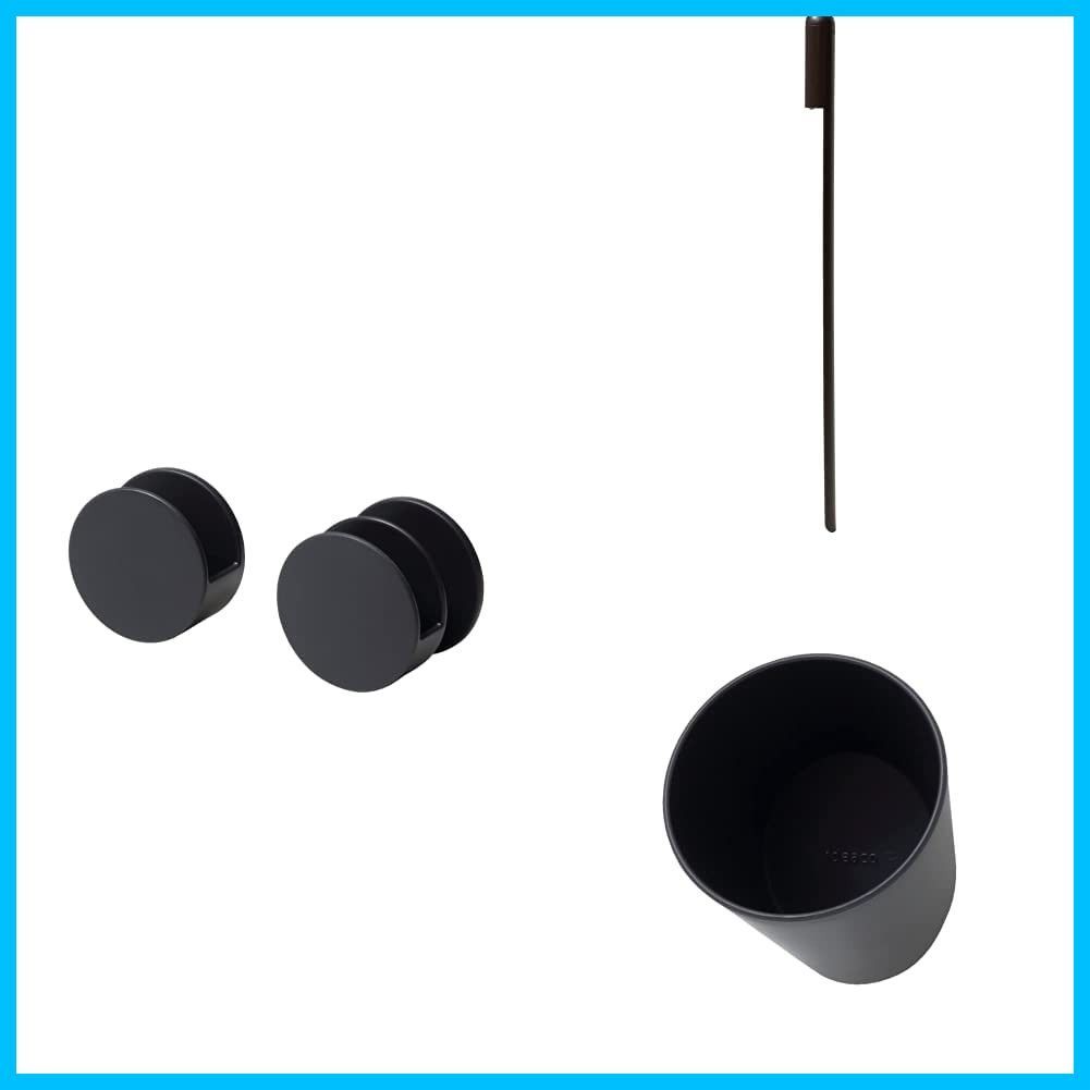 noppo 2 nobu 靴べら アンブレラハンガー チャコール 小物収納 セット decuppo 3点 新生活 イデアコ ideaco