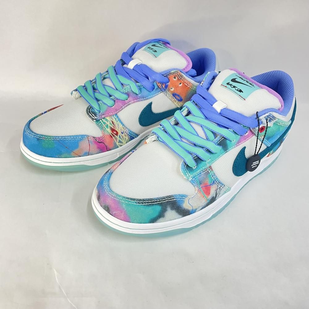 NIKE SB×FUTURE DUNK LOW Geode Teal 26.5 cm HF 6061-400 ﾅｲｷ ﾀﾞﾝｸ 79