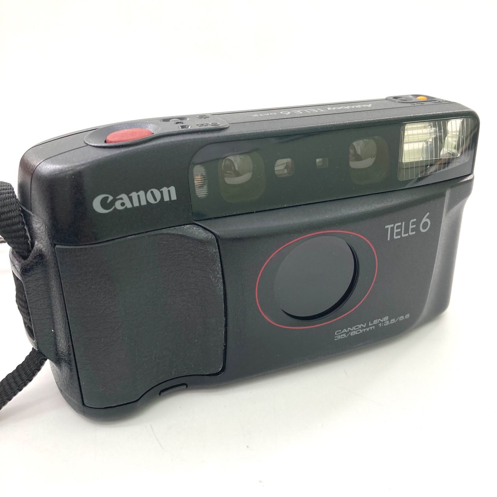 Canon】キャノン Autoboy TELE6 フィルムカメラ ジャンク品 ケース付き