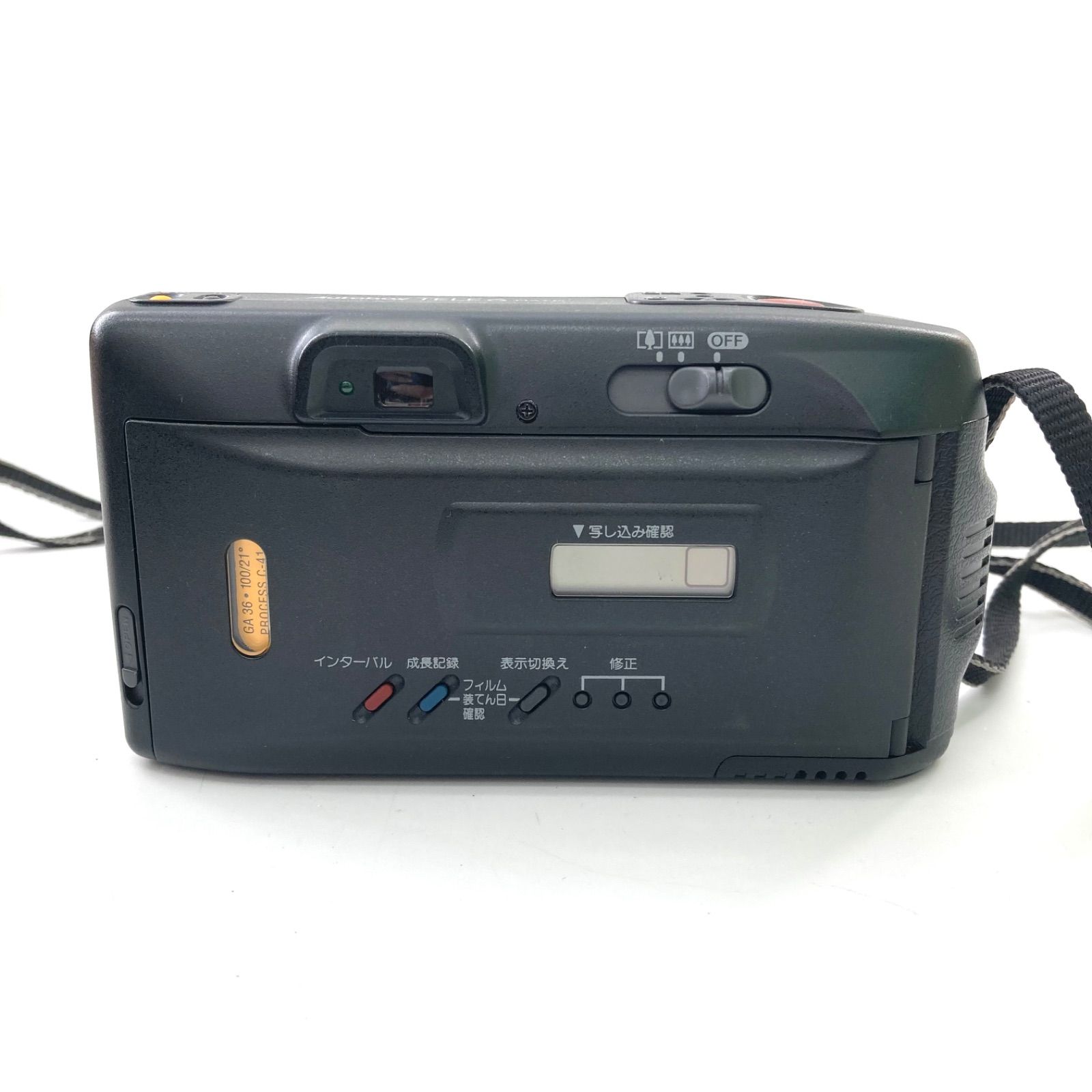 Canon】キャノン Autoboy TELE6 フィルムカメラ ジャンク品 ケース付き
