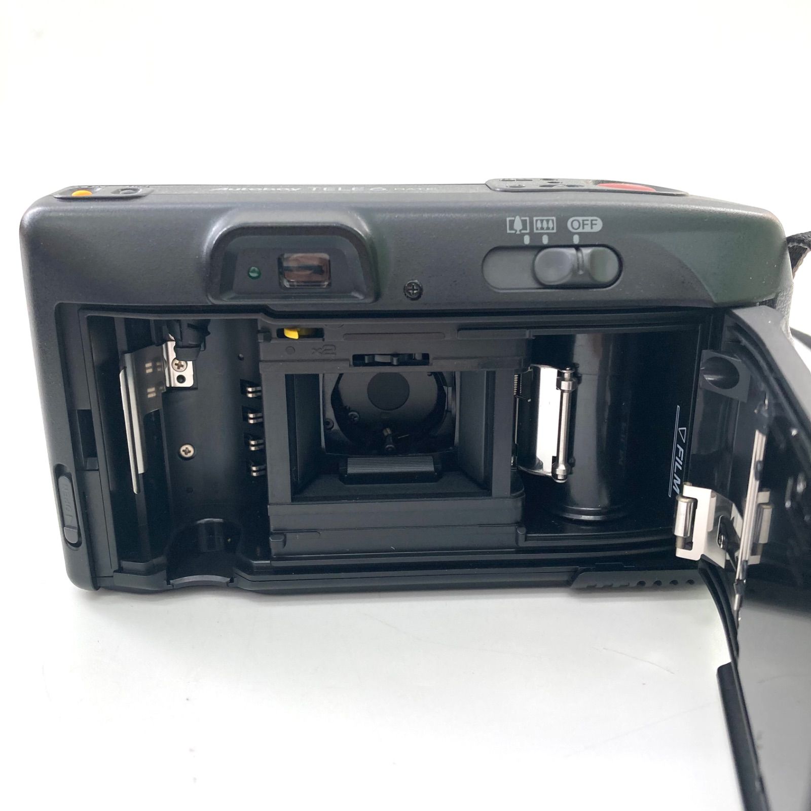 Canon】キャノン Autoboy TELE6 フィルムカメラ ジャンク品 ケース付き