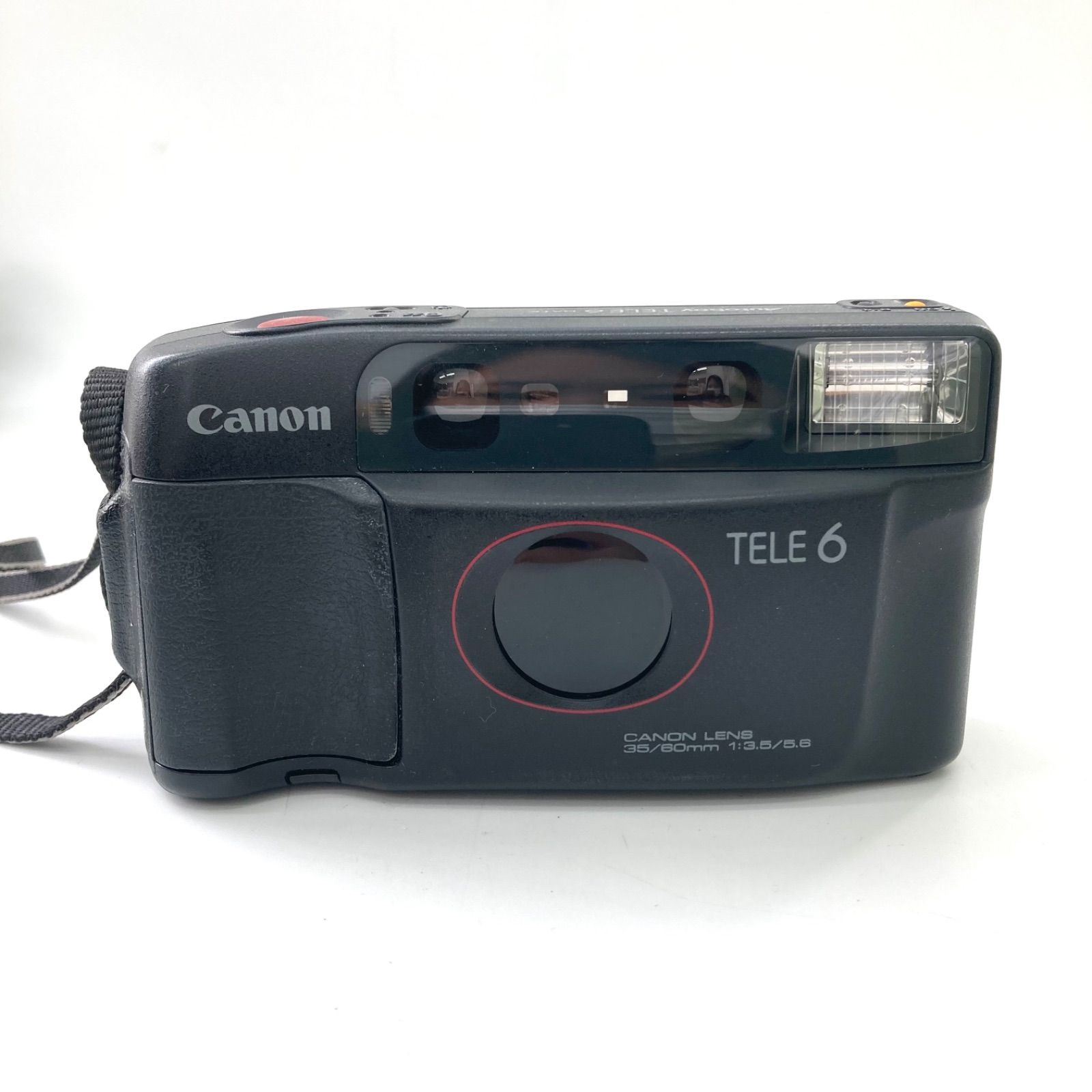 Canon】キャノン Autoboy TELE6 フィルムカメラ ジャンク品 ケース付き