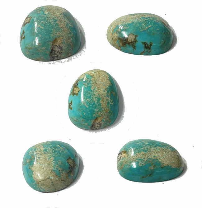 tru-35 ブルーグリーンターコイズ ルース Turquoise 産地不明 ターコイズ カボション 材料 彫金