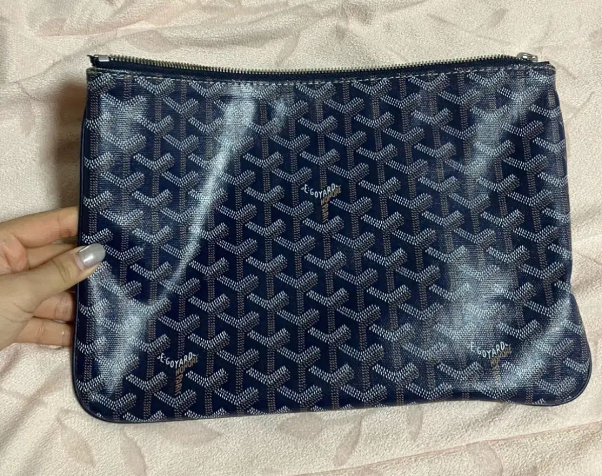 Masion Goyard ゴヤール クラッチバッグ ネイビー