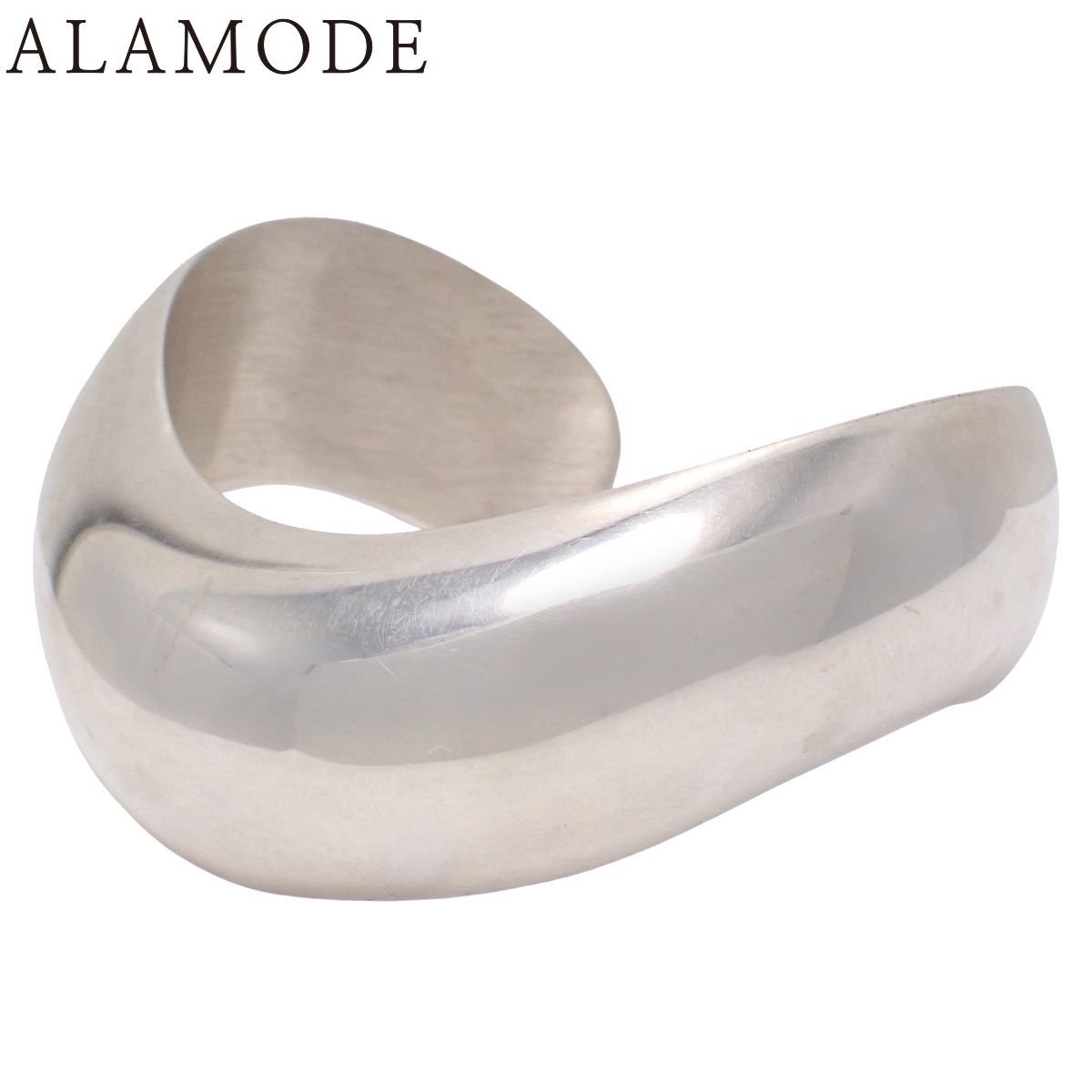 TIFFANY-Co. ティファニー ワイドバングル シルバー SV 925 レディース アラモード